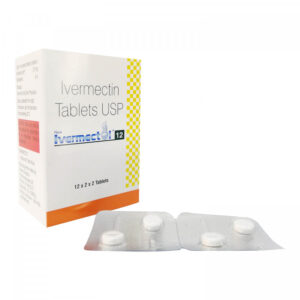 Ivermectol 12mg (ivermectin) tablets box and blister pack